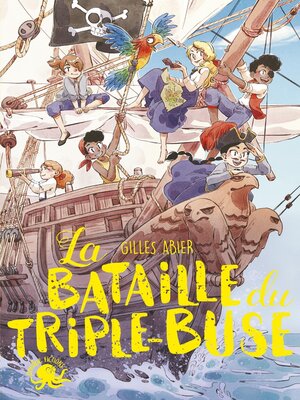 cover image of La Bataille du Triple-Buse--Lecture roman jeunesse pirate--Dès 9 ans